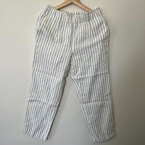 Joie Linen/Viscose Stripe Pant - Size Small